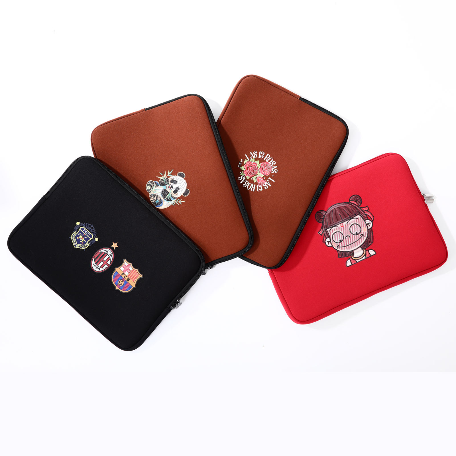 Embroidered Laptop Sleeve 4 colors
